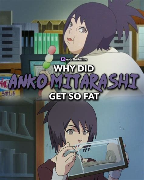 why is anko fat in boruto|boruto fat joke.